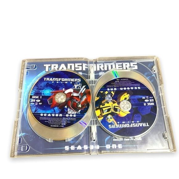 𝅺3/$30 transformers Prime Season One 1 DVD four disc set Hasbro Studios 2012 - Picture 4 of 5